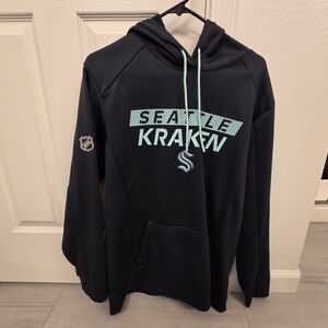 NHL Seattle Kraken Dark Blue Hoodie